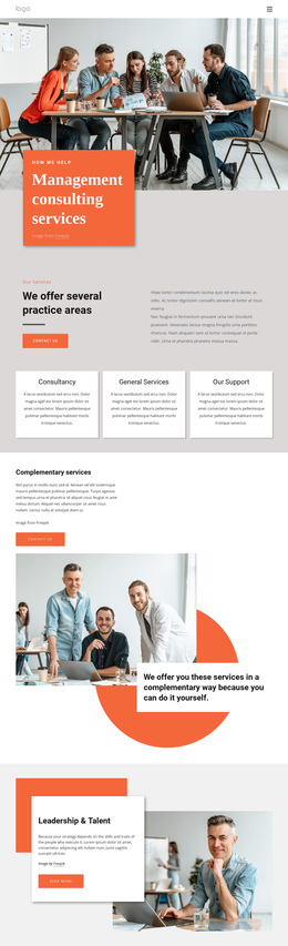 We Help You Grow And Develop - One Page Theme