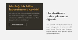 Kılavuzdaki Metin Grubu Ücretsiz CSS Şablonu