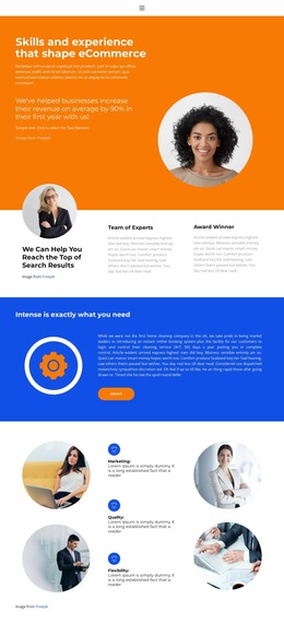 We Provide The Best Value - Single Page HTML5 Template