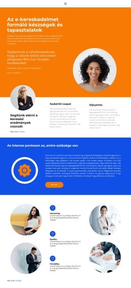 A Legjobb Értéket Kínáljuk - HTML Oldalsablon