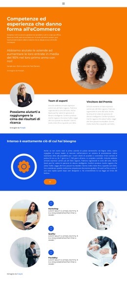 Forniamo Il Miglior Valore - Modello HTML5 A Pagina Singola