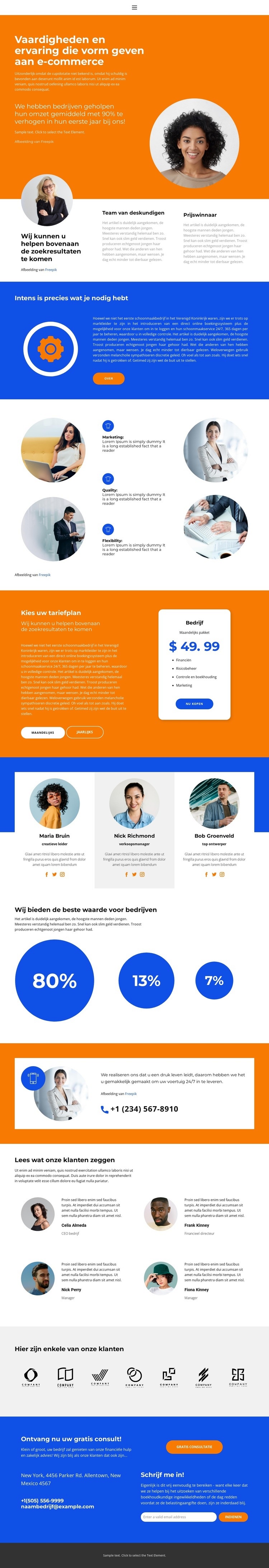 Wij bieden de beste waarde Html Website Builder