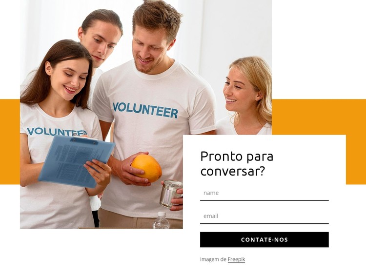 Informação de contato Template CSS