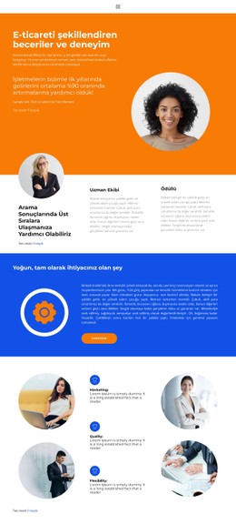 En İyi Değeri Sağlıyoruz Tek Sayfa Şablonu