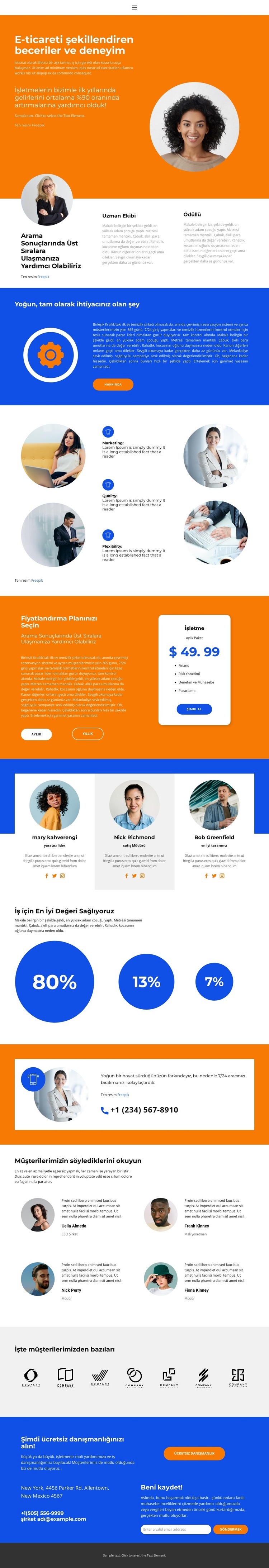 En İyi Değeri Sağlıyoruz HTML5 Şablonu