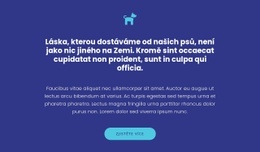 Ikona, Texty A Tlačítko – Webová Šablona HTML