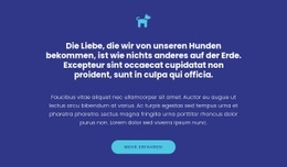 Symbol, Texte Und Schaltfläche - Professionelles Website-Design