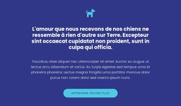 Icône, Textes Et Bouton - Glisser-Déposer Le Modèle Joomla