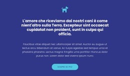 Icona, Testi E Pulsante - Progettazione Di Siti Web Professionali