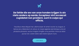 Pictogram, Teksten En Knop - Professioneel Websiteontwerp