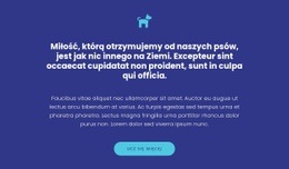 Niesamowity Szablon HTML5 Dla Ikona, Teksty I Przycisk