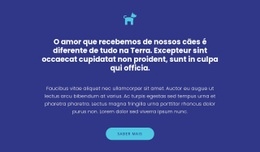 Ícone, Textos E Botão - Design De Site Profissional