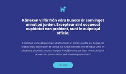 Ikon, Texter Och Knapp - Professionell Webbdesign