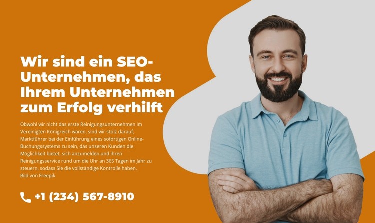 Werden Sie Eigentümer CSS-Vorlage