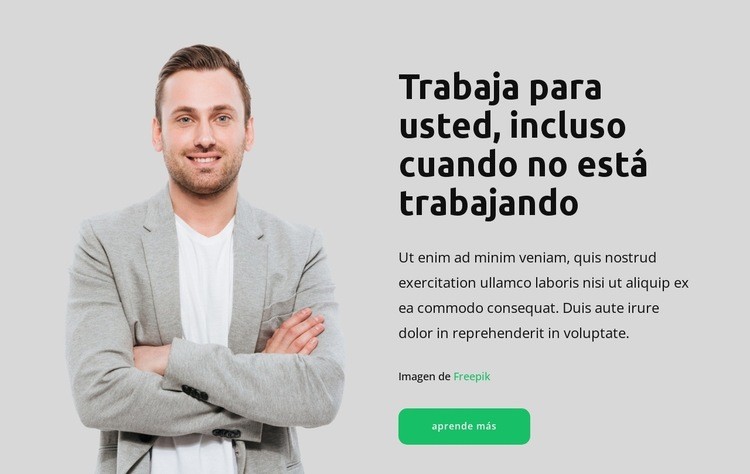 necesito mas dinero Creador de sitios web HTML