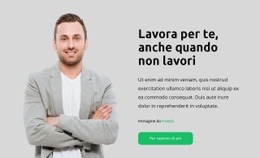 Modello HTML5 Esclusivo Per Servono Più Soldi