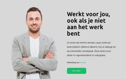 Meer Geld Nodig - Sjabloon Voor Één Pagina