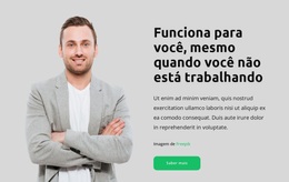 Precisa De Mais Dinheiro - Modelo WordPress