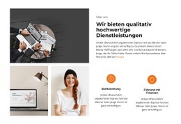 Zu Beschäftigt – Responsive HTML5-Vorlage