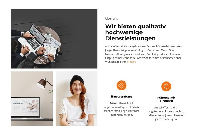 Zu beschäftigt Website design