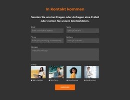 Mehrzweck-Landingpage Für Müde Vom Arbeiten
