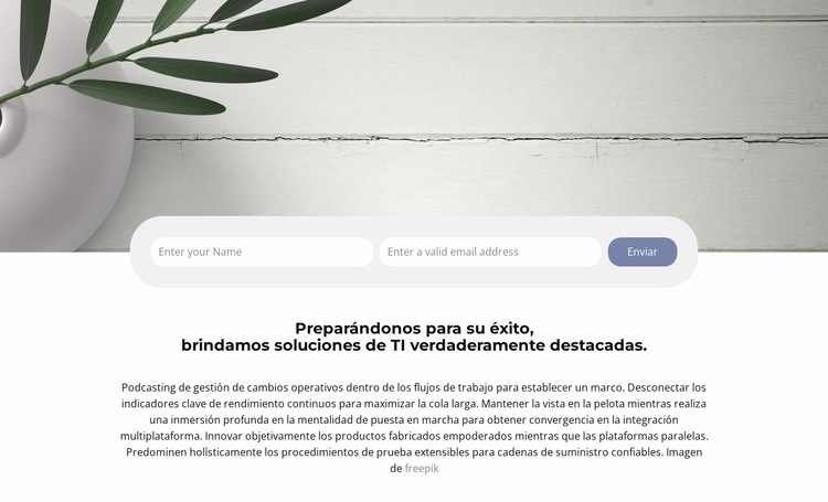 Necesita innovaciones Plantillas de creación de sitios web