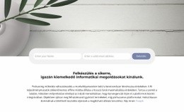 Innovációk Kellenek Céloldal Sablon