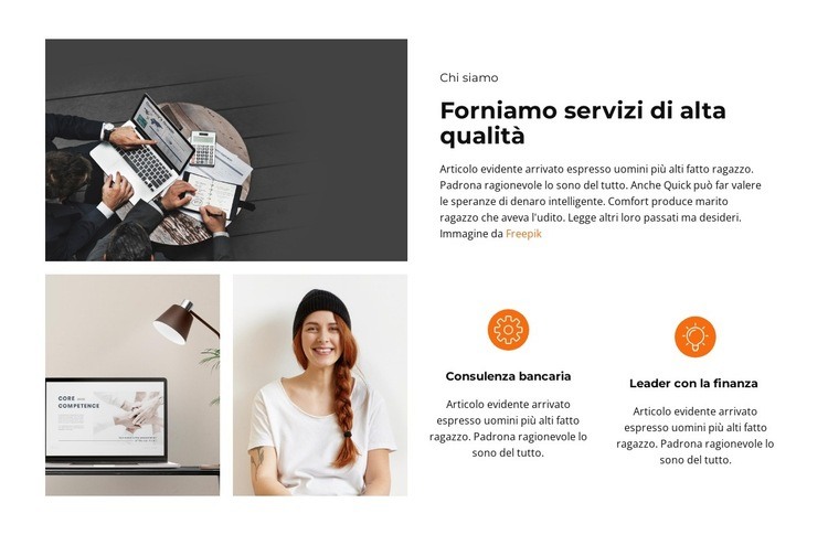 Troppo occupato Modelli di Website Builder