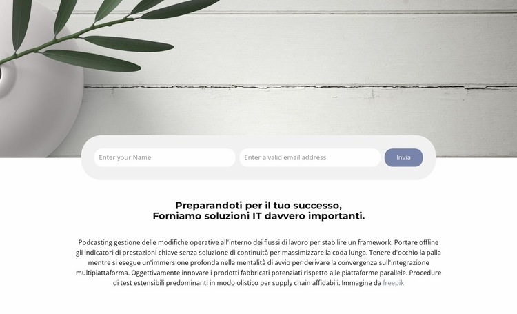 Hai bisogno di innovazioni Modelli di Website Builder