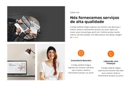 Muito Ocupado Site De Página Única