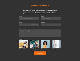 Çalışmaktan Yorgun Düşmek Için HTML Sitesi