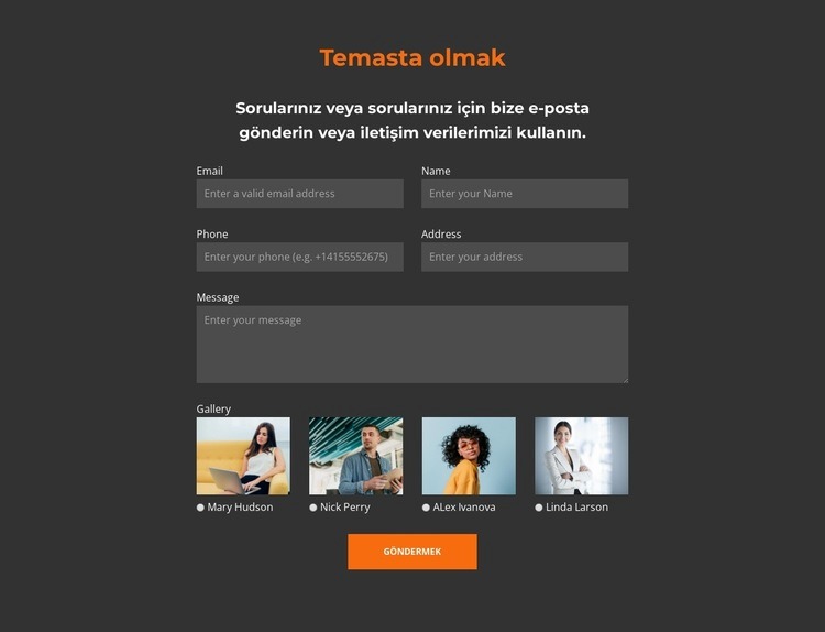 Çalışmaktan yorgun düşmek HTML5 Şablonu