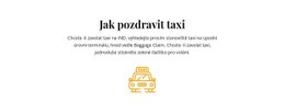 Vstupní Stránka Pro Jak Postavit Taxi