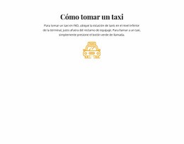 Cómo Tomar Un Taxi Plantilla