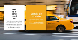 Taxi De Medios - Página De Destino