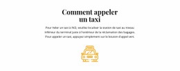 Comment Prendre Un Taxi Modèle