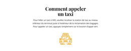 Fonctionnalité De Mise En Page Pour Comment Prendre Un Taxi