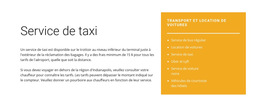 Service De Taxi - Modèle De Site Web À Télécharger Gratuitement