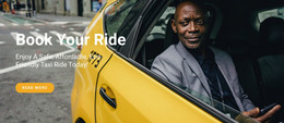 Book Your Ride HTML Template