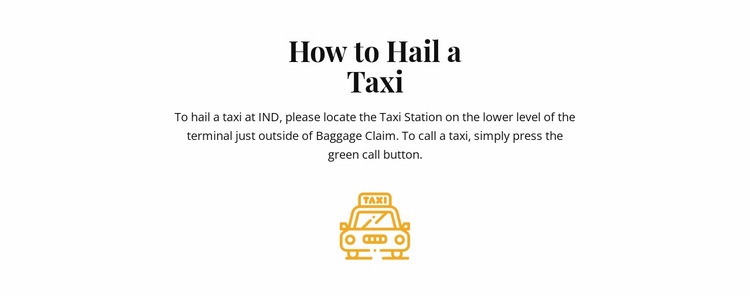 Hogyan készítsünk taxit Html Weboldal készítő