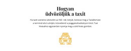 Hogyan Készítsünk Taxit CSS-Sablon