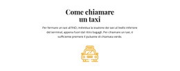 Come Parcheggiare Un Taxi - HTML Layout Builder