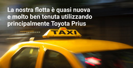 La Nostra Flotta Di Veicoli - Modello Di Pagina Di Destinazione