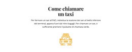 Come Parcheggiare Un Taxi - Pagina Di Destinazione Multiuso Creativa