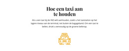 Hoe Je Een Taxi Moet Nemen - Premium WordPress-Thema