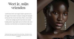 Meest Creatieve Websitemodel Voor Selectie Van Accessoires