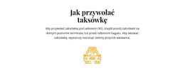 Jak Zatrzymać Taksówkę Szablon