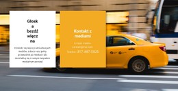 Taksówka Medialna Szablon HTML5 I CSS3