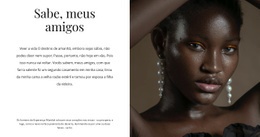 Design De Site Premium Para Seleção De Acessórios