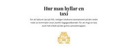 Hur Man Hallar En Taxi Mall